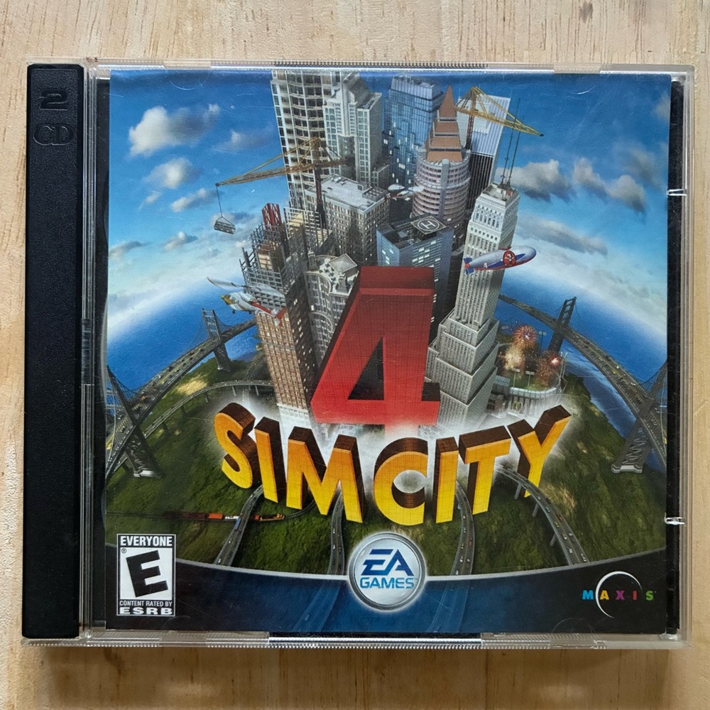SimCity 4 (PC, 2002) 2 CD Set  EA Games